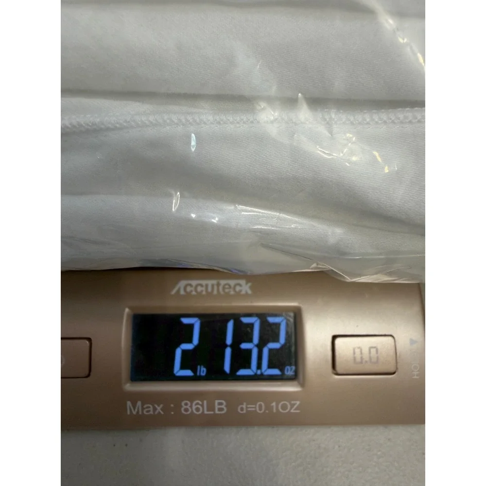 Design Within Reach Duvet Cover Full/Queen White Cotton Sateen Made in Italy